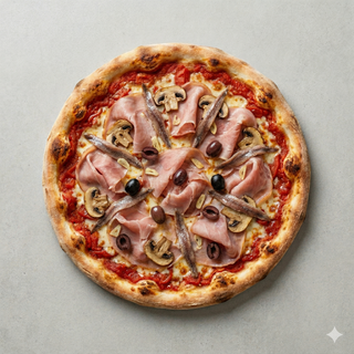 Pizza Capricciosa  Grande 33Cm
