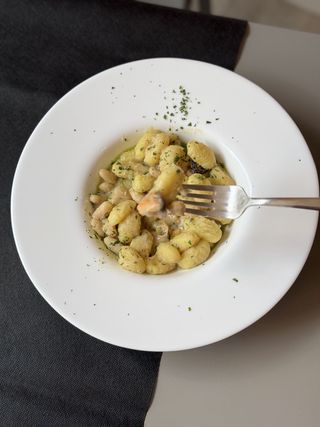 Gnocco vegetariano vegan