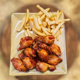 Aripioare de pui dulci-picante