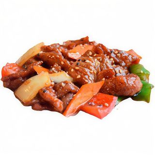 44. Vedella Amb Salsa Teriyaki