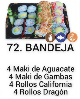 68. Bandeja (16 Uds.)