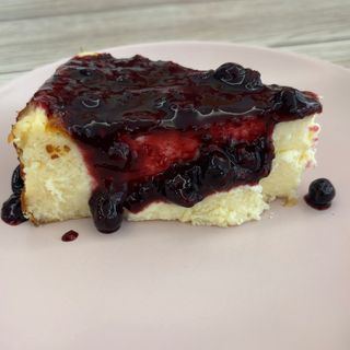 Cheesecake La Viña San Sebastián (porción)