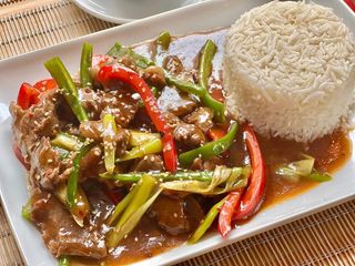 Ternera Thai con Pimientos