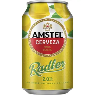Cerveza Amstel Radler Limon (330 Ml.)