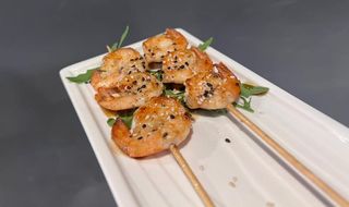 313. Spiedini di gamberi