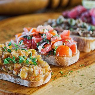 Mix de bruschette la cuptor