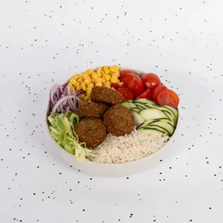 Falafel (homemade) Rice - vege