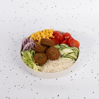 Falafel (homemade) Rice - vege