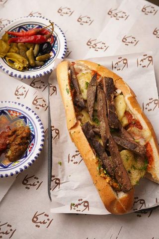 Sandwich Kafteji Kebda