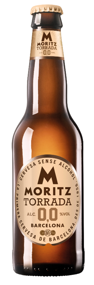 BOTELLA MORITZ TOSTADA 00 33CL