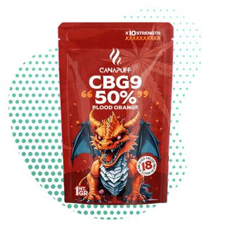 Canapuff Flor CBG9 50% Blood Orange