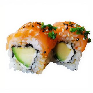 Salmón Uramaki (4 Pzs.)