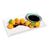 Панирани сиренца със сладко от боровинки (200г)