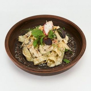 Паста "Фетучини с курицей и грибами" (250г)