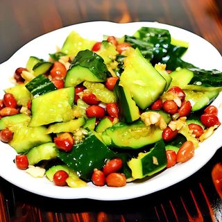 L2. Castraveți cu alune și sos ușor picant 拍黄瓜