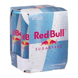 Bebida Energética Sem Açúcar Red Bull 4*25 cl