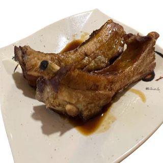 costilla con salsa china