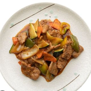 143.Manzo verdure miste什锦牛肉