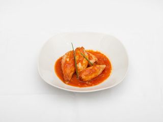 Especialidad Calamar Relleno De Panceta Ibérica