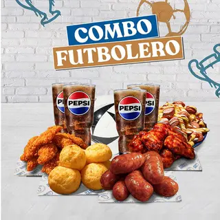 COMBO PARA 4 CON BEBIDAS