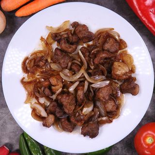 Свински хапки с лук (250г)