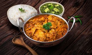 Bowl Salmón Tikka Masala con arroz