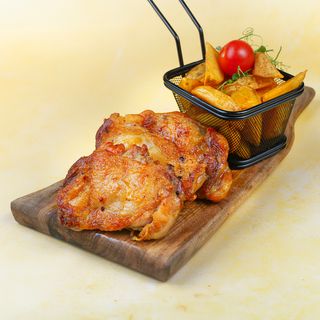 Dimljeni batak sa začinskim krompirićima