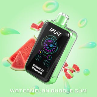 IPLAYS BURST Watermelon Bubble Gum, 45000 Puffs