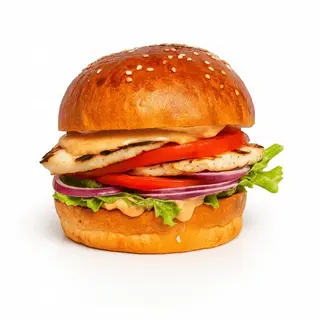 Halloumi burger