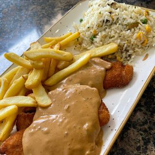 Pechuga Empanada A La Pimienta