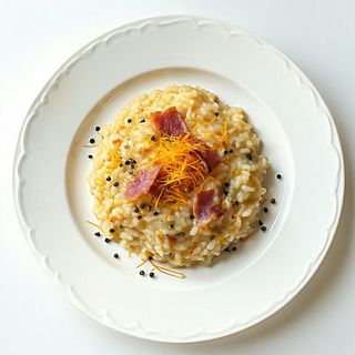 Risotto zafferano e speck - 300 g