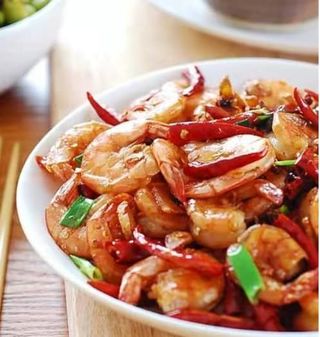 91- Langostino de la casa (picante)  