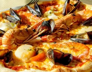 Mini Pizza Fruits De Mer