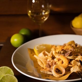 Calamari fritti con polenta CodArt 905