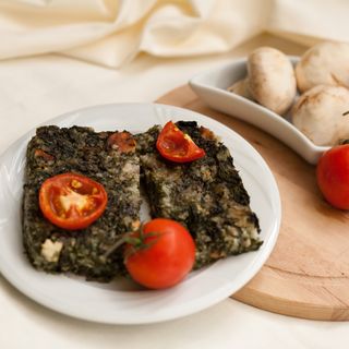 Drob de spanac cu ciuperci 