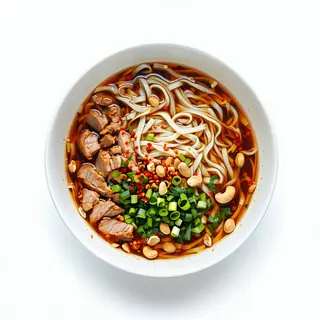 Dao xiao mien in brodo stile sichuan