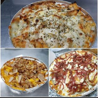 Patatas gratinadas peperoni 