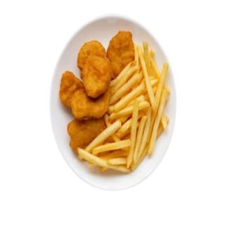 Nuggets con patatas