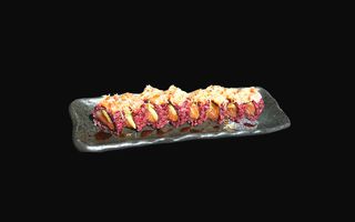 098. Uramaki venere salmon