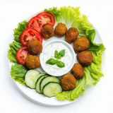Combinado Falafel Bravas