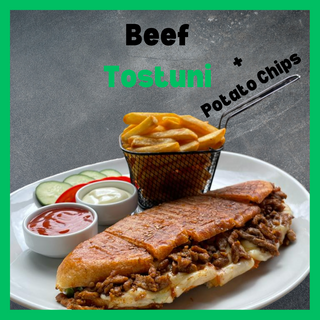 TOSTUNİ Biftek + Pomfrit + Coca Cola COMBO