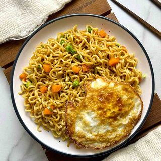 Noodles and Eggs Delight