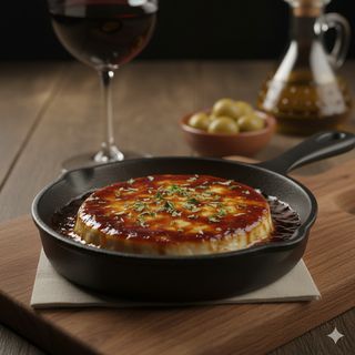 Croquetas Caseras de Cecina de León IGP y Setas con Salsa de Queso Idiazabal