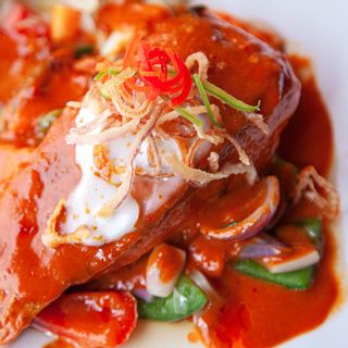 Panang Salmon Steak New