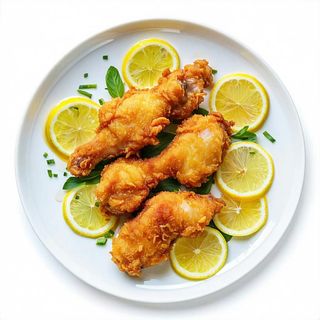 24. Pollo fritto al limone