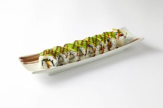 Uramaki Pez Mantequilla, Cebollino Y Aguacate (8 Uds.)