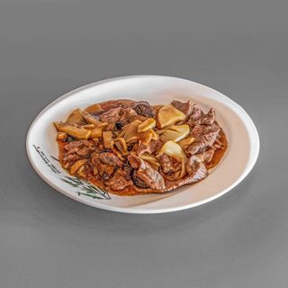 54 - Vitello con funghi e bambù