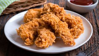 Crujientes De Pollo Con Salsa Barbacoa (8 Uds.)