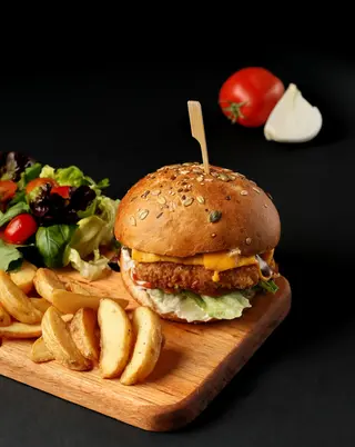 Hambourgeois poulet crispy