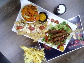 Brochettes Viande Hachée